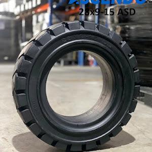 Bánh đặc 28x9-15 Ascendo S400