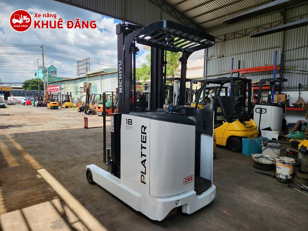 Xe nâng điện đứng lái 1.8 tấn Nichiyu FBRMAW18-80B-550MCSSF