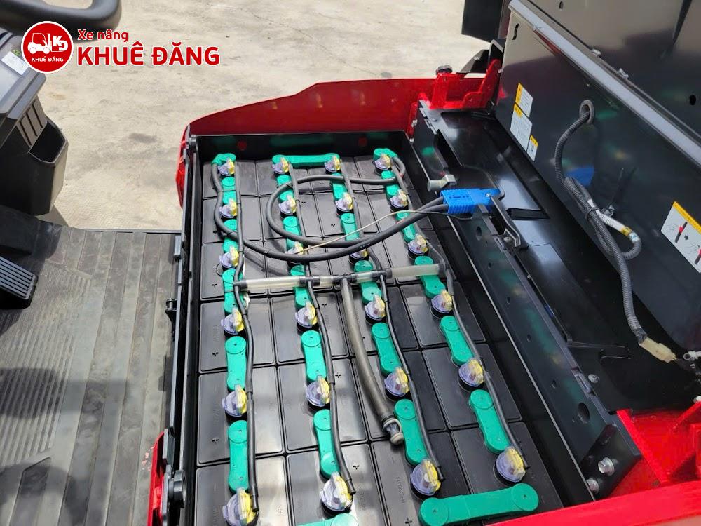 Xe nâng điện ngồi lái 2.5 tấn Nichiyu FB25PN-80, 3m, 2020