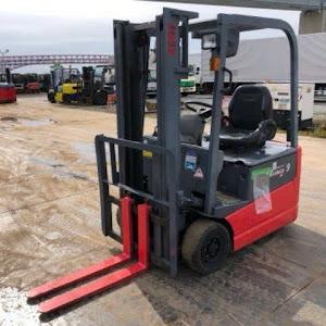 Xe nâng điện ngồi lái 900kg Nichiyu FBT9PN-75-300, 3m