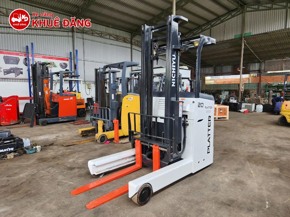 Xe nâng điện đứng lái 2 tấn Nichiyu FBRA20-75-400, 4m