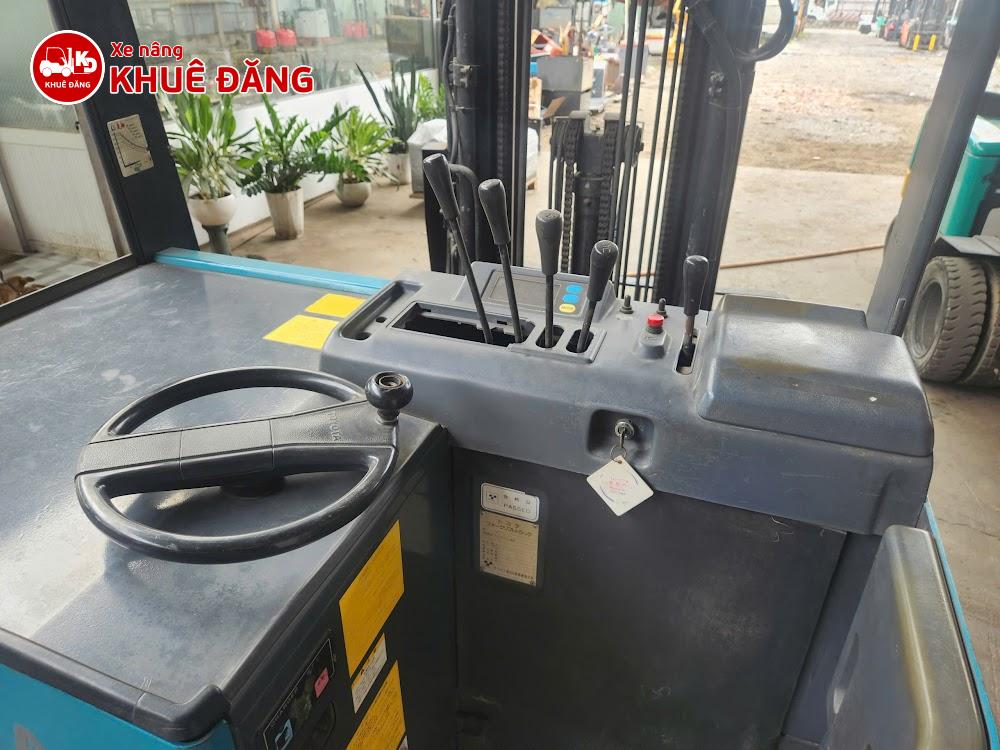 Xe nâng điện đứng lái 2 tấn Toyota 6FBR20, nâng cao 4.5m