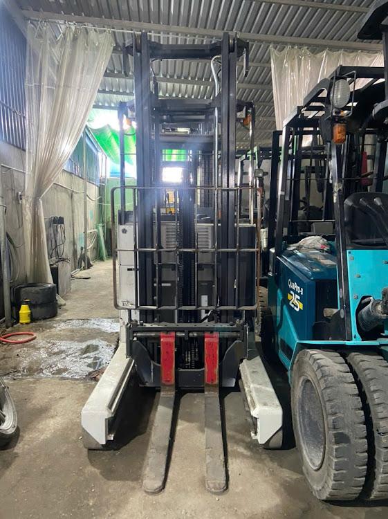 Xe nâng điện đứng lái 1.8 tấn Nichiyu FBR18-80B, 4m