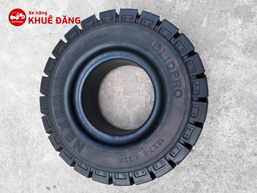 Lốp đặc 18x7-8 Nexen SOLIDPRO Hàn Quốc