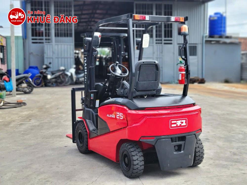 Xe nâng điện ngồi lái 2.5 tấn Nichiyu FB25PN-80, 3m, 2020
