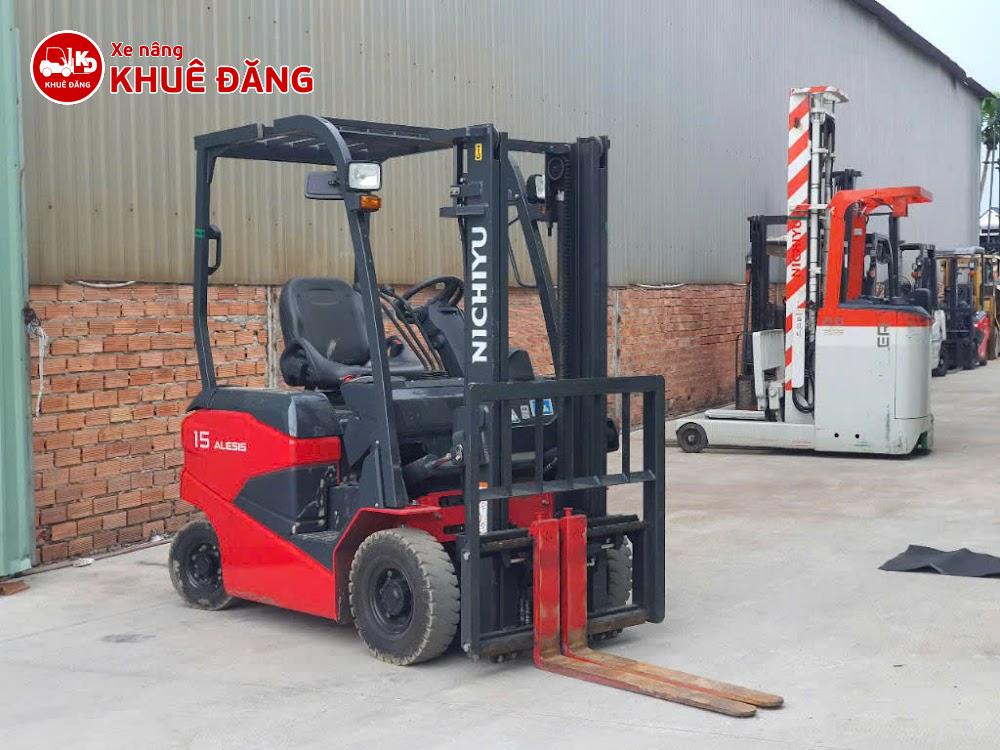 Xe nâng điện ngồi lái 1.5 tấn Nichiyu FB15PN-80, 2020