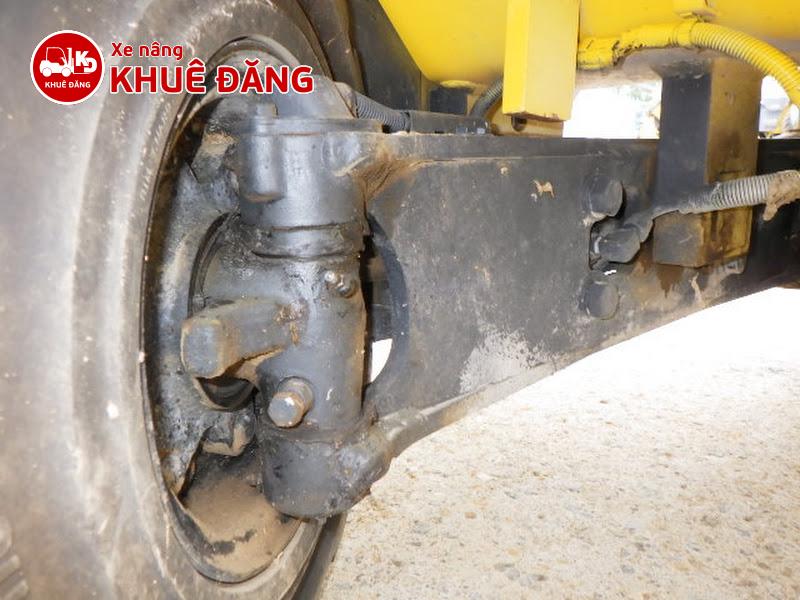 Các chi tiết bánh xe còn tốt