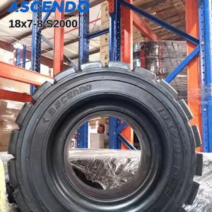 Lốp đặc 18x7-8 ASCENDO S2000