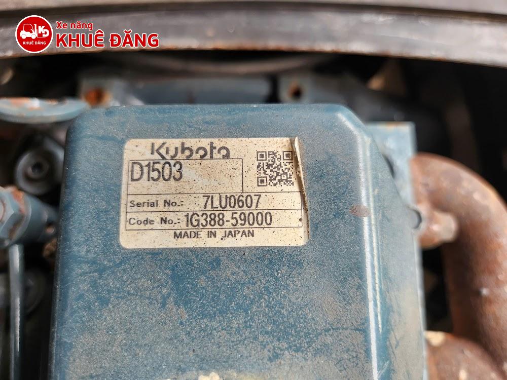 Xe nâng dầu 1.5 tấn UniCarriers FD15T14 - Chi tiết