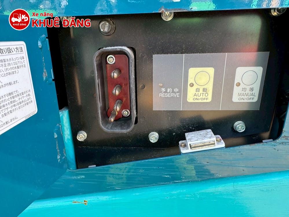 Xe nâng điện ngồi lái 1 tấn Sumitomo 41FB10PXIII, 4.3m SX 2019