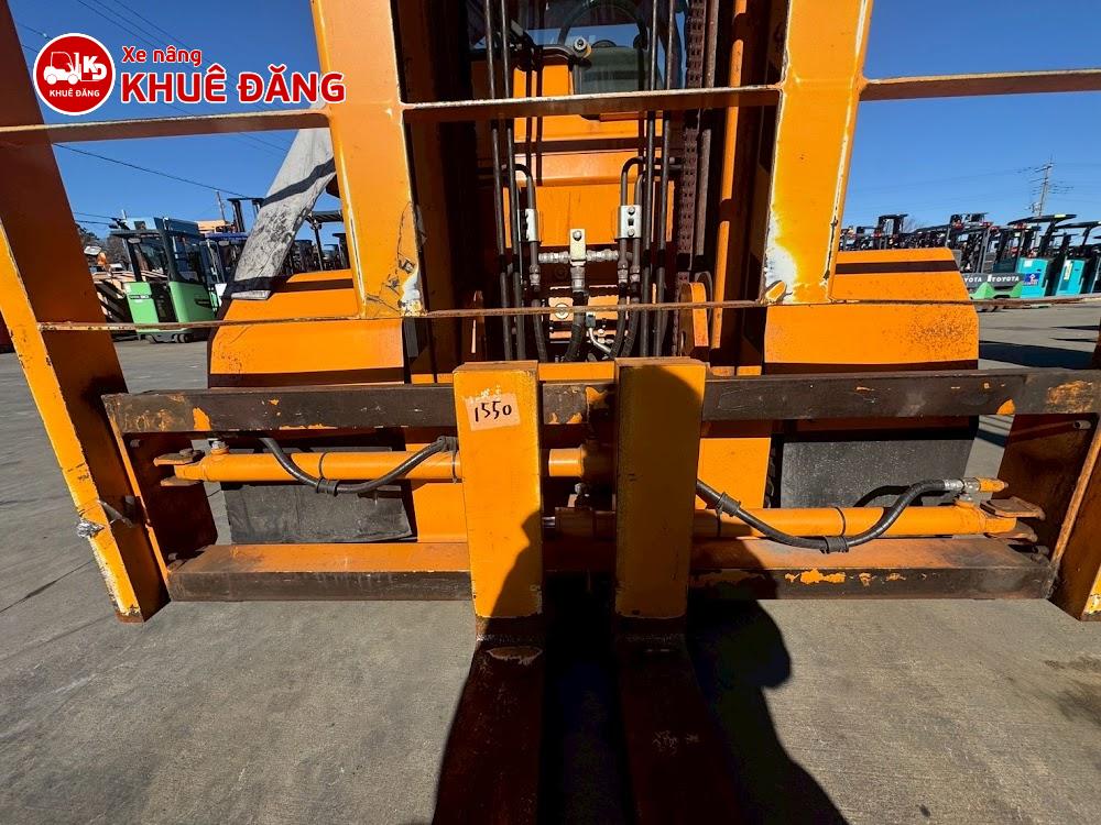 Xe nâng điện ngồi lái 2 tấn Komatsu FB20-12, 4.5m, 2018, sàng càng