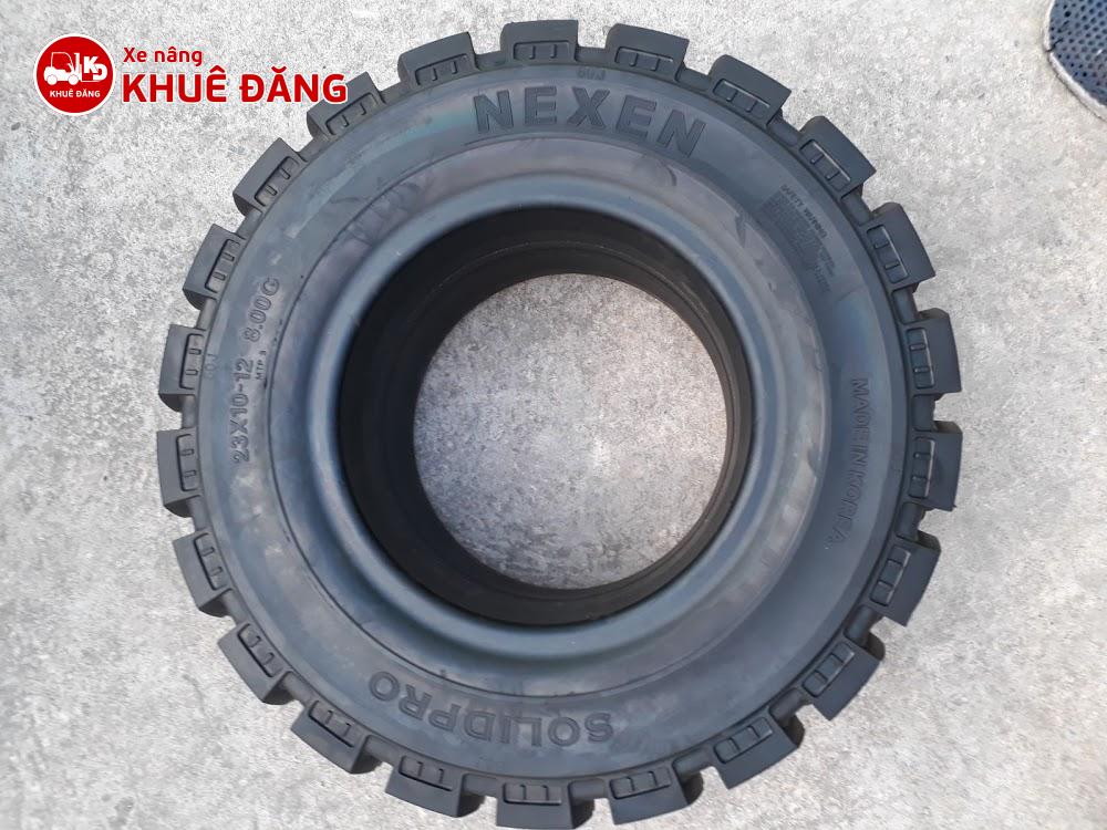 Lốp đặc 23x10-12 Nexen SOLIDPRO Hàn Quốc