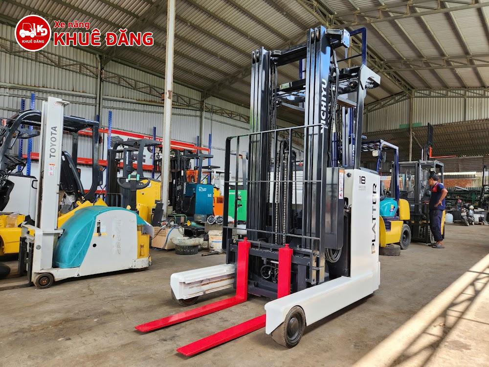 Xe nâng điện đứng lái 1.8 tấn Nichiyu FBRMAW18-80B-550MCSSF