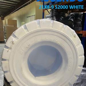 Bánh đặc 21x8-9 Ascendo màu trắng