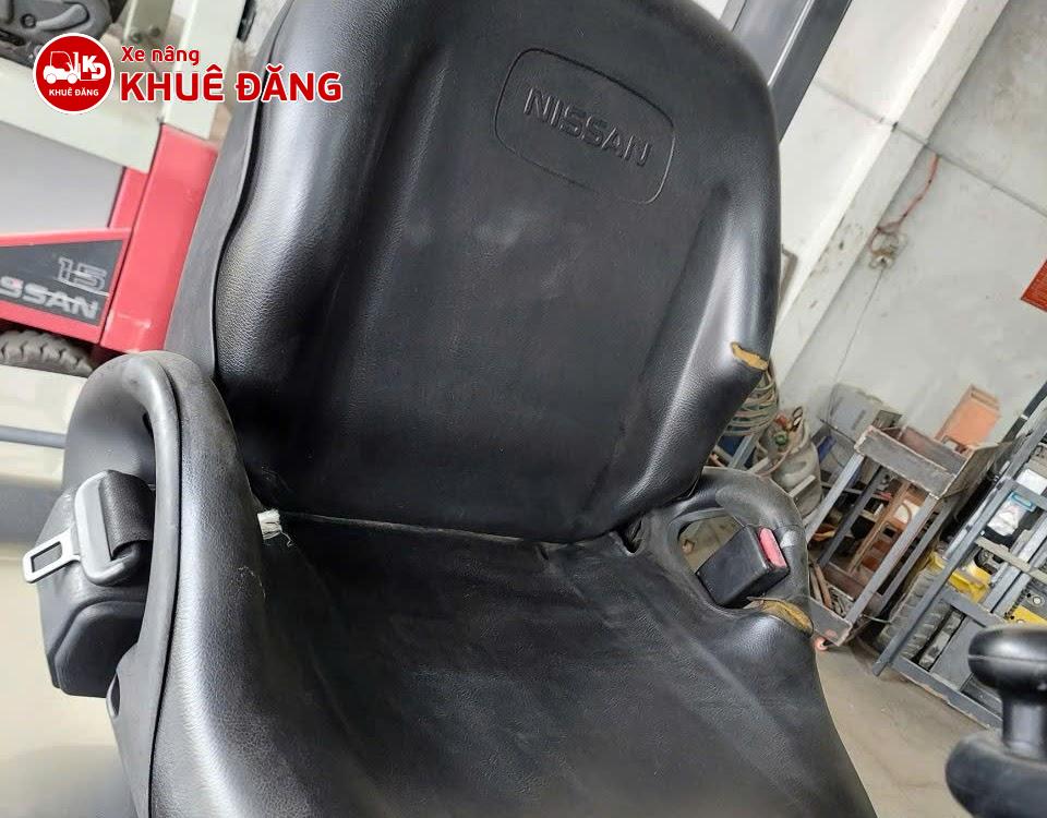 Xe nâng điện ngồi lái 1 tấn NISSAN K1B1L10, 3m