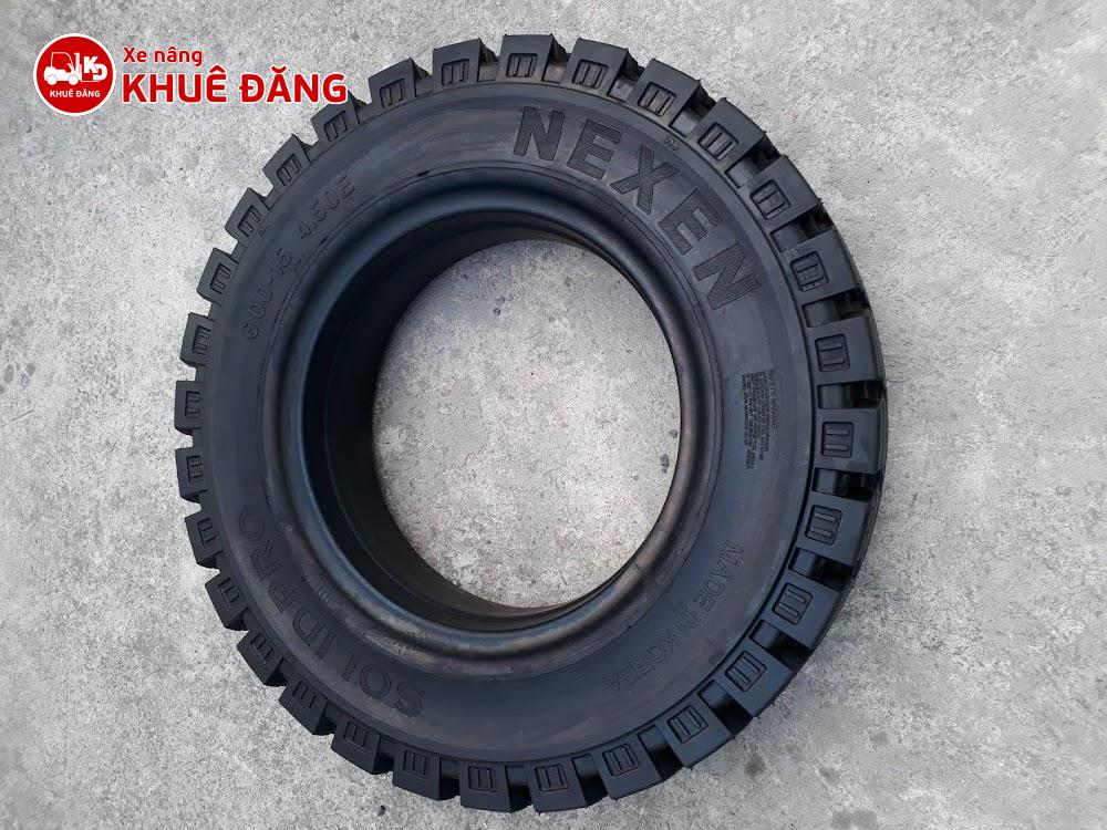 Lốp đặc 600-15 Nexen SOLIDPRO Hàn Quốc
