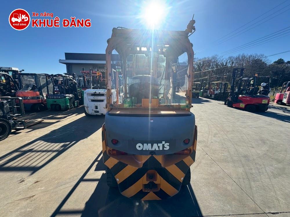 Xe nâng điện ngồi lái 2 tấn Komatsu FB20-12, 4.5m, 2018, sàng càng