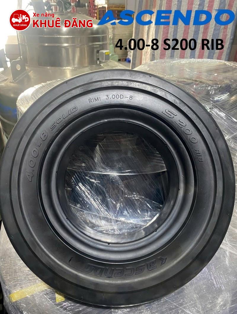 Bánh đặc 400-8 Ascendo S200 RIB