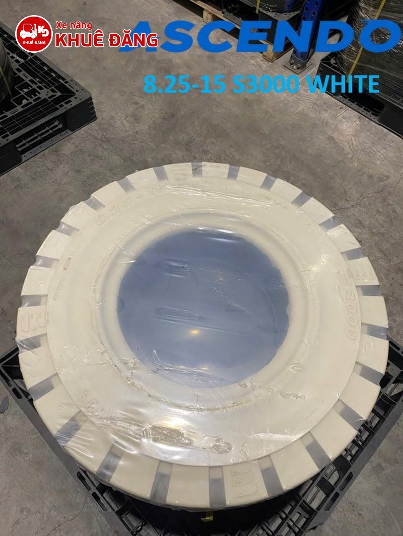 Bánh đặc 825-15 Ascendo màu trắng