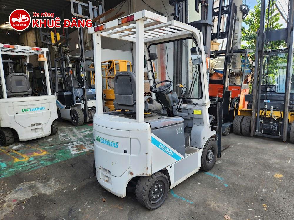 Xe nâng điện ngồi lái 1.5 tấn Unicarriers FB15-8, 4.5m, 2015
