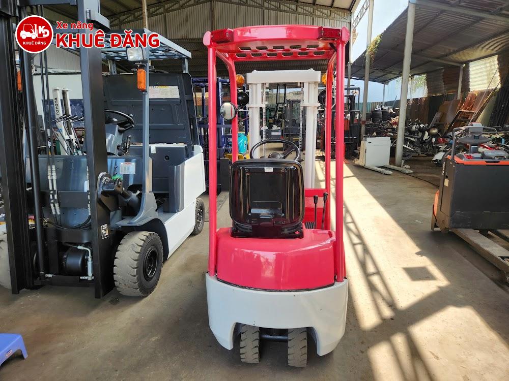 Xe nâng điện ngồi lái 3 bánh 500kg Toyota 3FBK5, nâng cao 2.5m