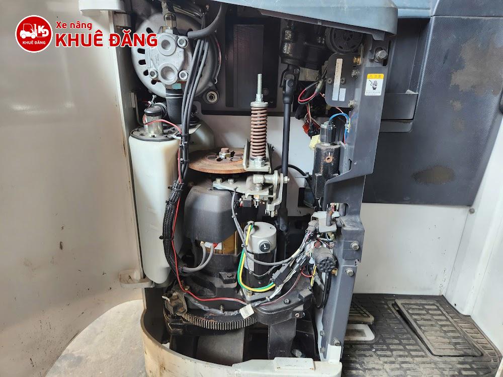 Xe nâng điện đứng lái 1.5 tấn Nichiyu FBR15-80C-300, 3m, SX 2019