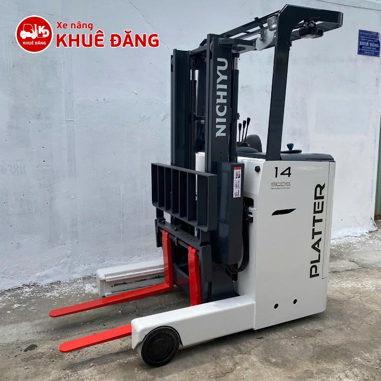 Xe nâng điện đứng lái 1.4 tấn NICHIYU FBR14-H80B-300, nang cao 3m
