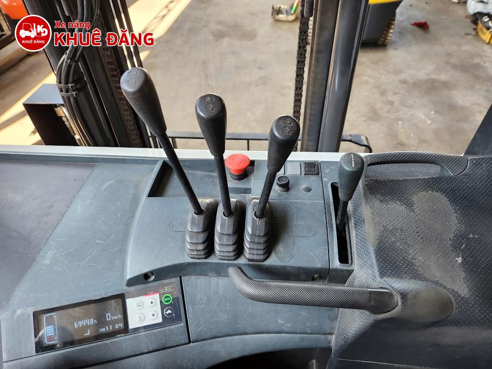 Xe nâng điện đứng lái 1.5 tấn Nichiyu FBR15-80C-300, 3m, SX 2019