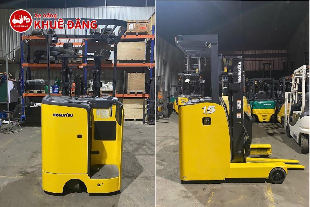 Xe nâng điện đứng lái Komatsu 