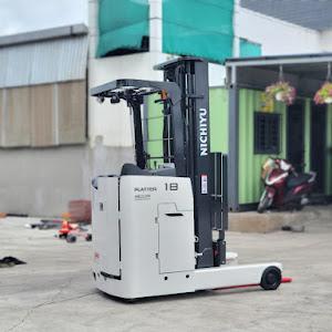 Xe nâng điện đứng lái 1.8 tấn Nichiyu FBR18-80B, 6m