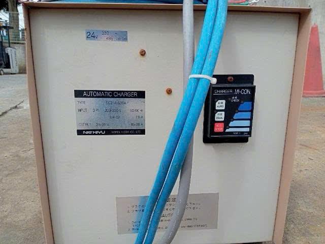 Xe nâng điện đứng lái 1 tấn Nichiyu FBR10-75B
