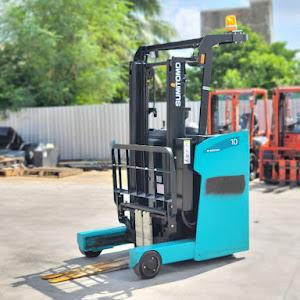 Xe nâng điện đứng lái 1 tấn Sumitomo 61FBR10NXII