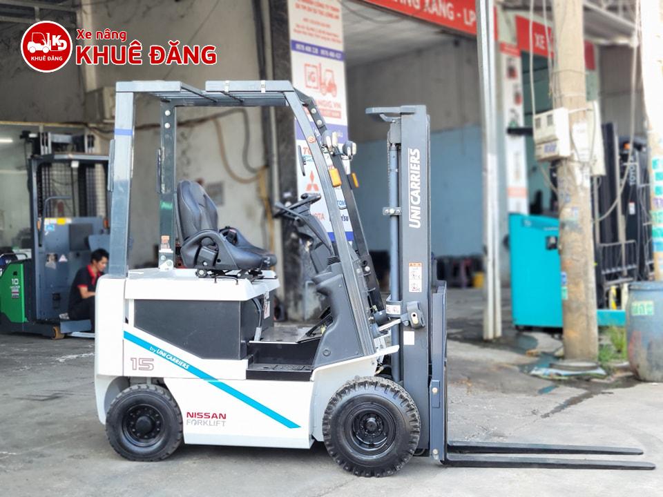 Xe nâng điện ngồi lái 1.5 tấn Nissan K1B1L15