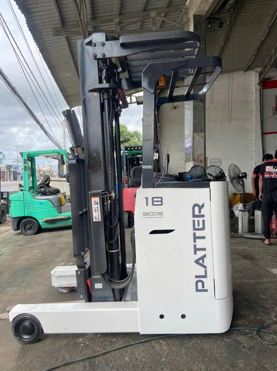 Xe nâng điện đứng lái 1.8 tấn Nichiyu FBR18-80B-400