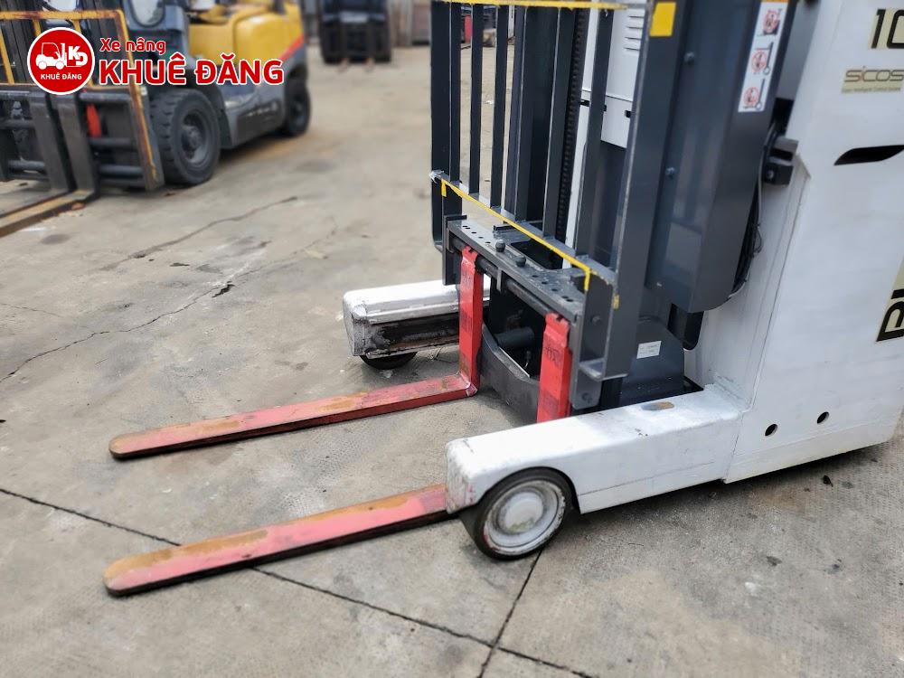 Xe nâng điện đứng lái 1 tấn Nichiyu FBR10-85B-350