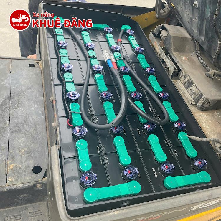 Bình Điện Xe Nâng LIFTTOP cho xe nâng điện ngồi lái cũ Nhật Bản
