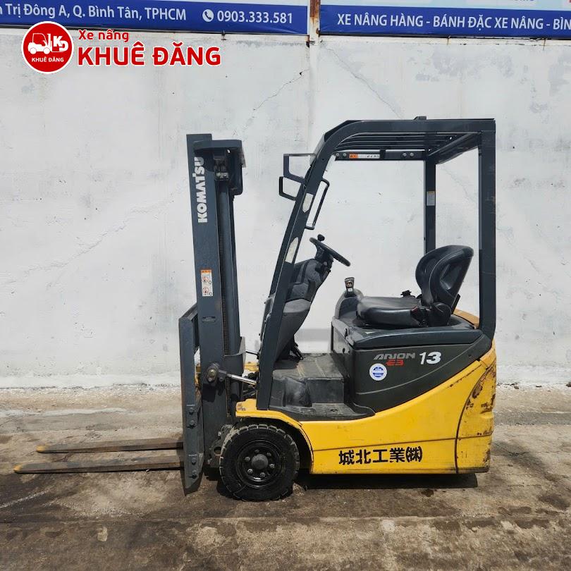 Xe nâng điện ngồi lái 3 bánh 1.3 tấn Komatsu FB13ML-12