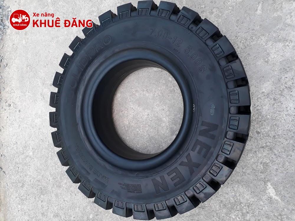 Lốp đặc 700-12 Nexen SOLIDPRO Hàn Quốc