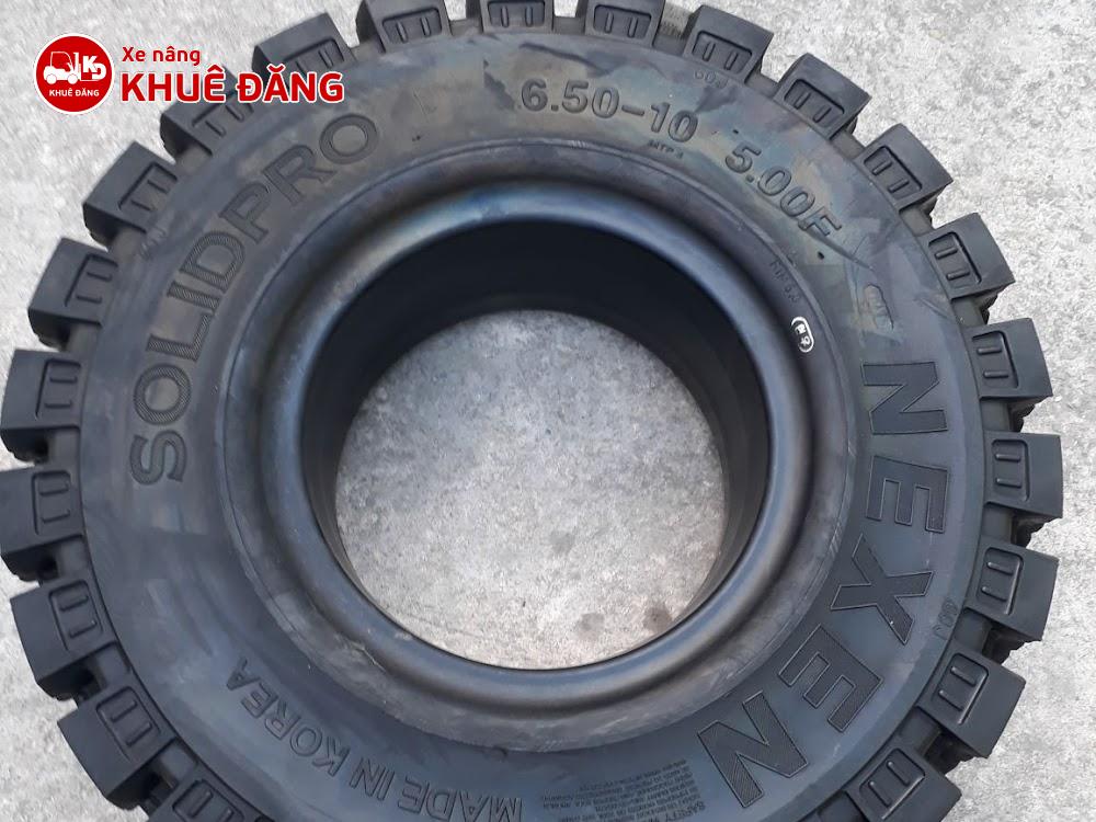 Lốp đặc 650-10 Nexen SOLIDPRO Hàn Quốc