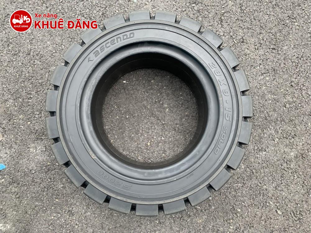 Lốp đặc 28X9-15-ASCENDO