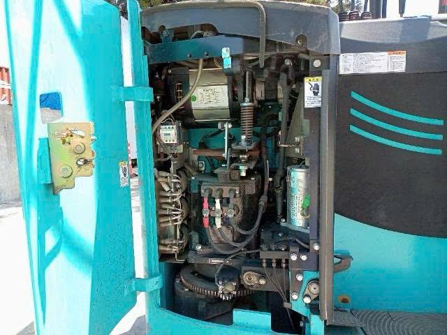 Xe nâng điện đứng lái 1.5 tấn Sumitomo 61FBR15SXII, 4m, 2017