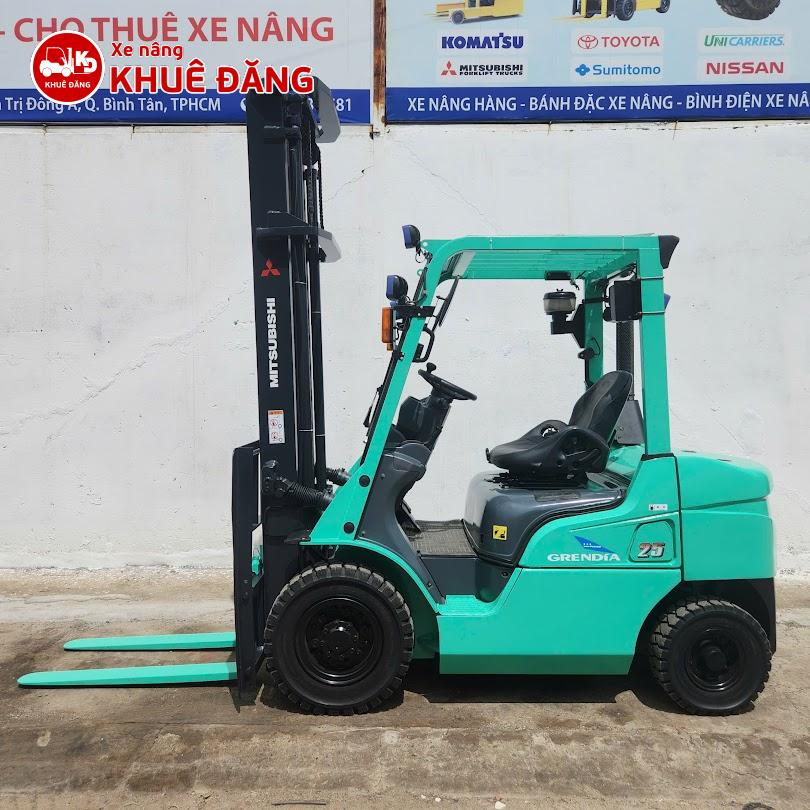 Xe nâng dầu 2.5 tấn Mitsubishi Nhật Bản tại Khuê Đăng
