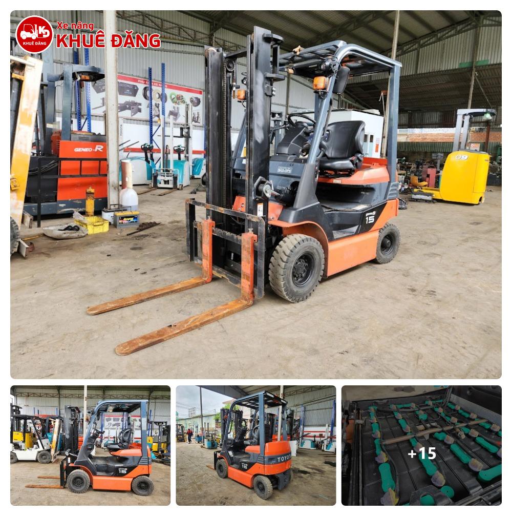 Xe Nâng điện Ngồi Lái 1.5 Tấn Toyota 8FB15✅ _ Bình Tân, TPHCM✅