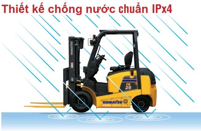thiết kế chuống nước chuẩn IPx4