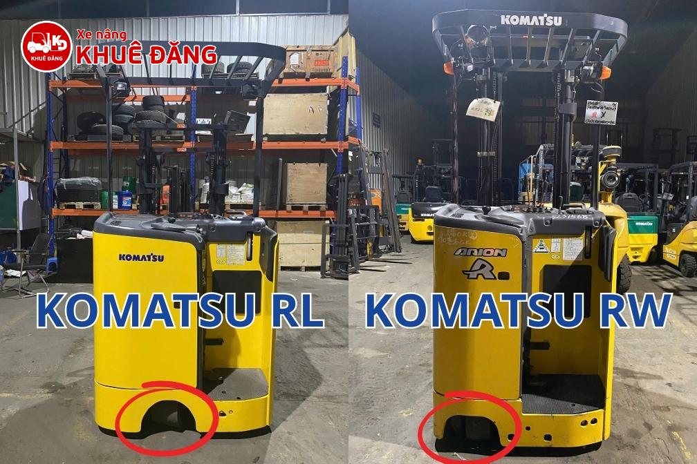 Thiết kế khác biệt của dòng Komatsu RL và RW