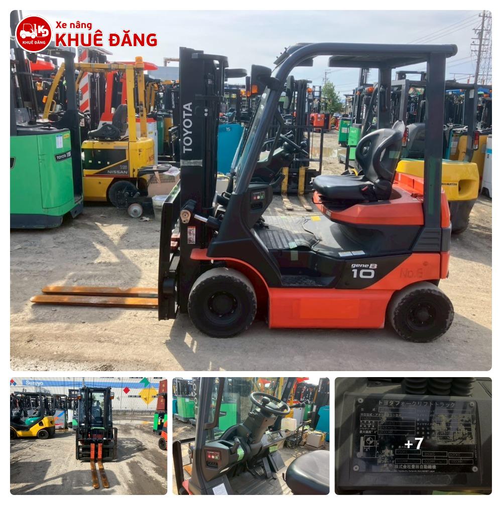 Xe Nâng Điện Ngồi Lái 1T Toyota 8FB10 Nhật Cũ Rẻ TPHCM 🏷️