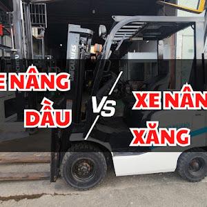 Vì sao xe nâng dầu đắt hơn xe nâng xăng