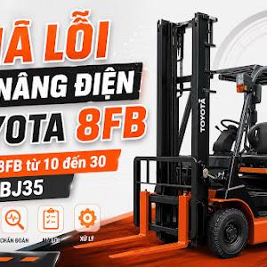 Mã lỗi xe nâng điện Toyota 8FB