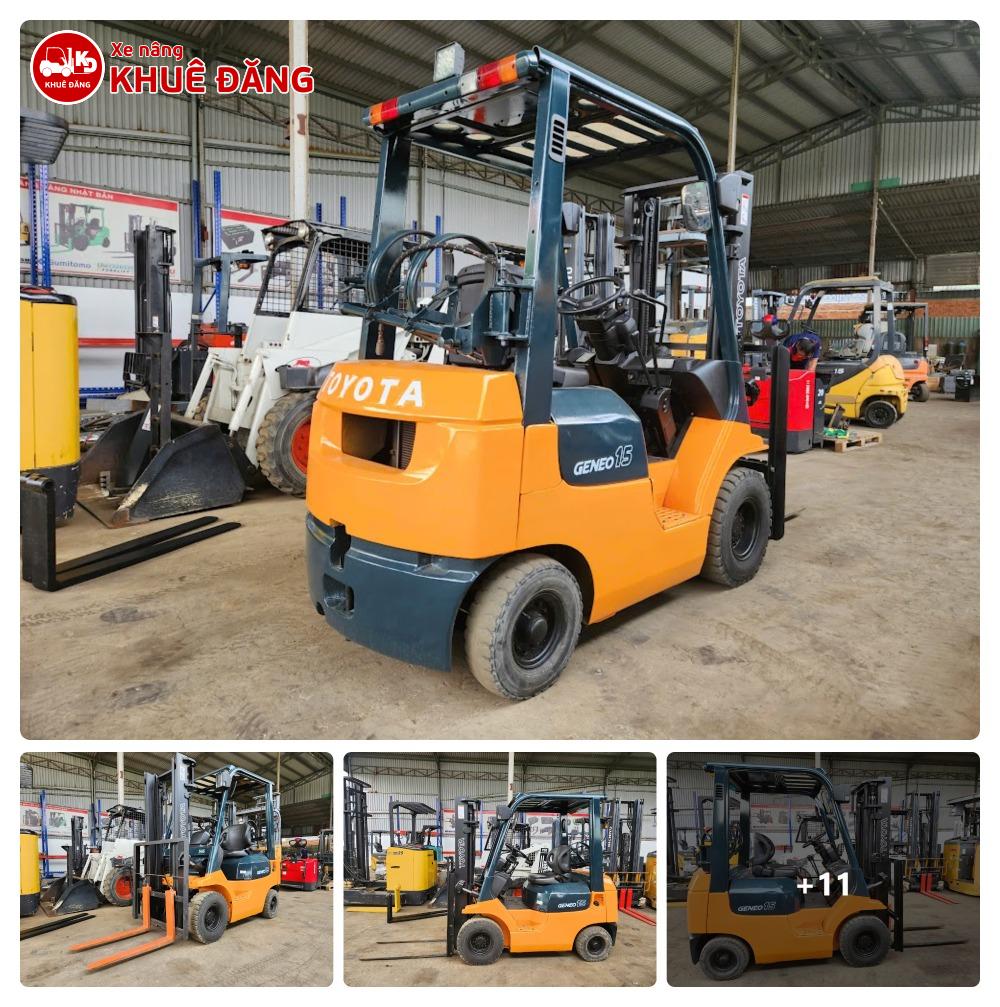 Xe Nâng Xăng Gas 1.5 Tấn Toyota 7FG15
