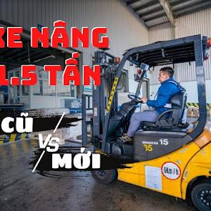 Nên mua xe nâng 1.5 tấn cũ hay mới